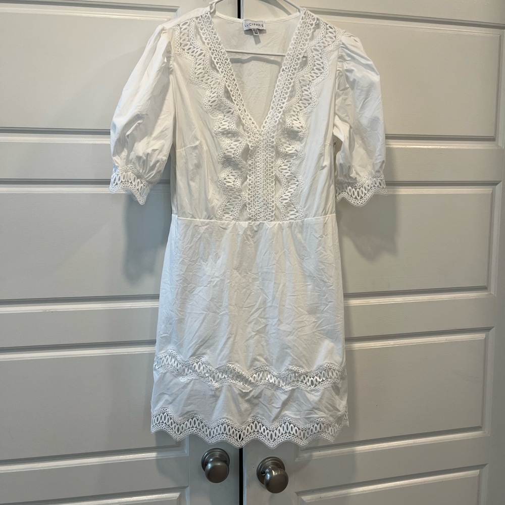 White Bridal Shower Dress